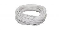 51940 Hochflexibles Kabel, Durchmesser 0.5mm, AWG36, 2A, 10m Wickel, Farbe weiss