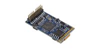 58412 LokSound 5 DCC/MM/SX/M4  Leerdecoder , PluX22, mit Lautsprecher 11x15mm, Spurweite: 0, H0