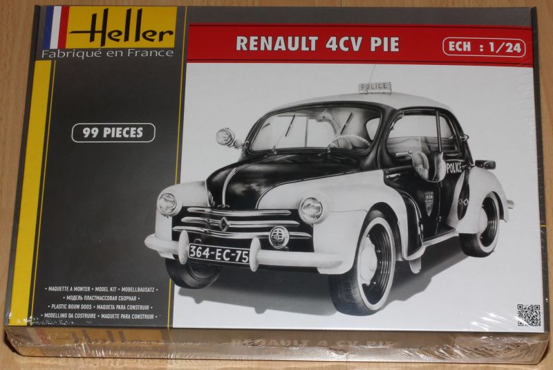 Heller 80764 Renault 4cv Pie 1:24