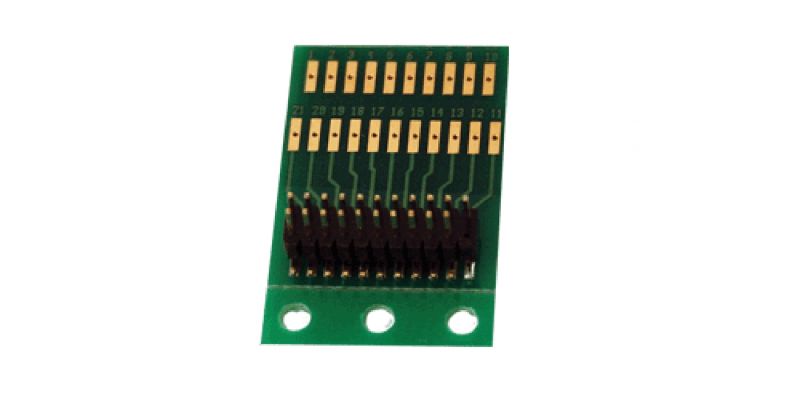51967 Adapterlokplatine für die Verwendung mit LokSound/LokPilot Decoder mit 21MTC-Schnittstelle
