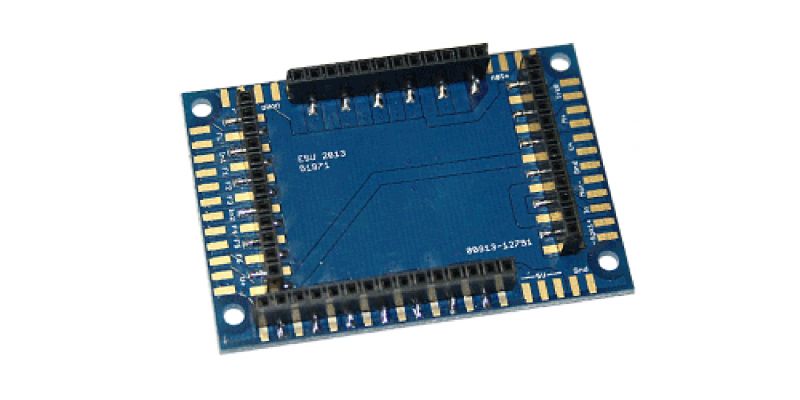 51971 Adapterplatine für LokSound XL mit Stiftleisten