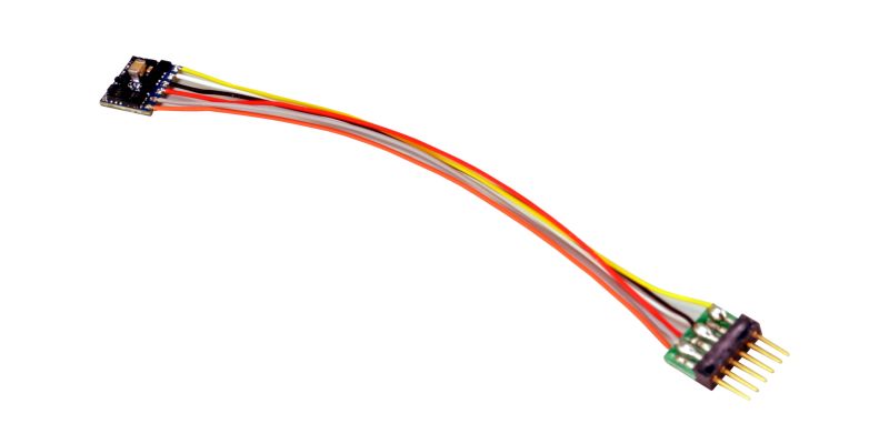 59816 LokPilot 5 micro DCC/MM/SX, 6-pin NEM651, Spurweite N, TT