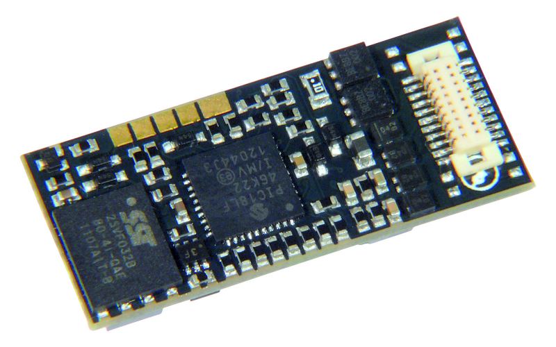 MX658N18 Miniatur Sound-Decoder - 25 x 10,5 x 3 mm - 0,8 A - 1W Audio - Next18