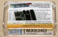MX634D H0 Decoder mit Energiespeicher-Ansch.  -  20,5 x 15 x 4 mm  -  1,2 A, 21MTC-Schnittst. NEM660 (FA3, FA4: norm. Ausg.)